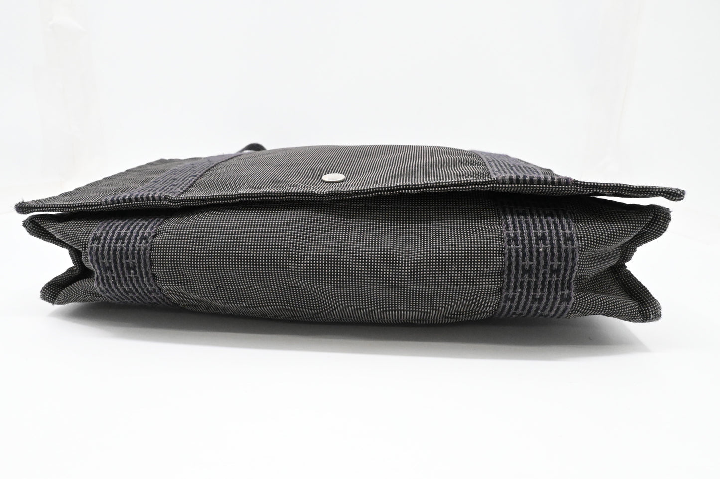 Hermes Bassus Messenger Bag in Gray Herline Canvas
