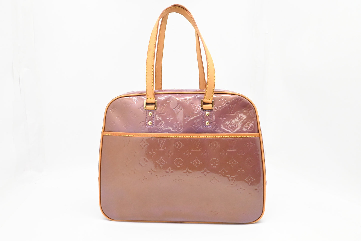 Louis Vuitton Sutton in Purple Vernis Leather