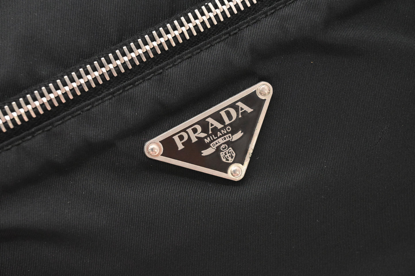 Prada Crossbody in Black Nylon