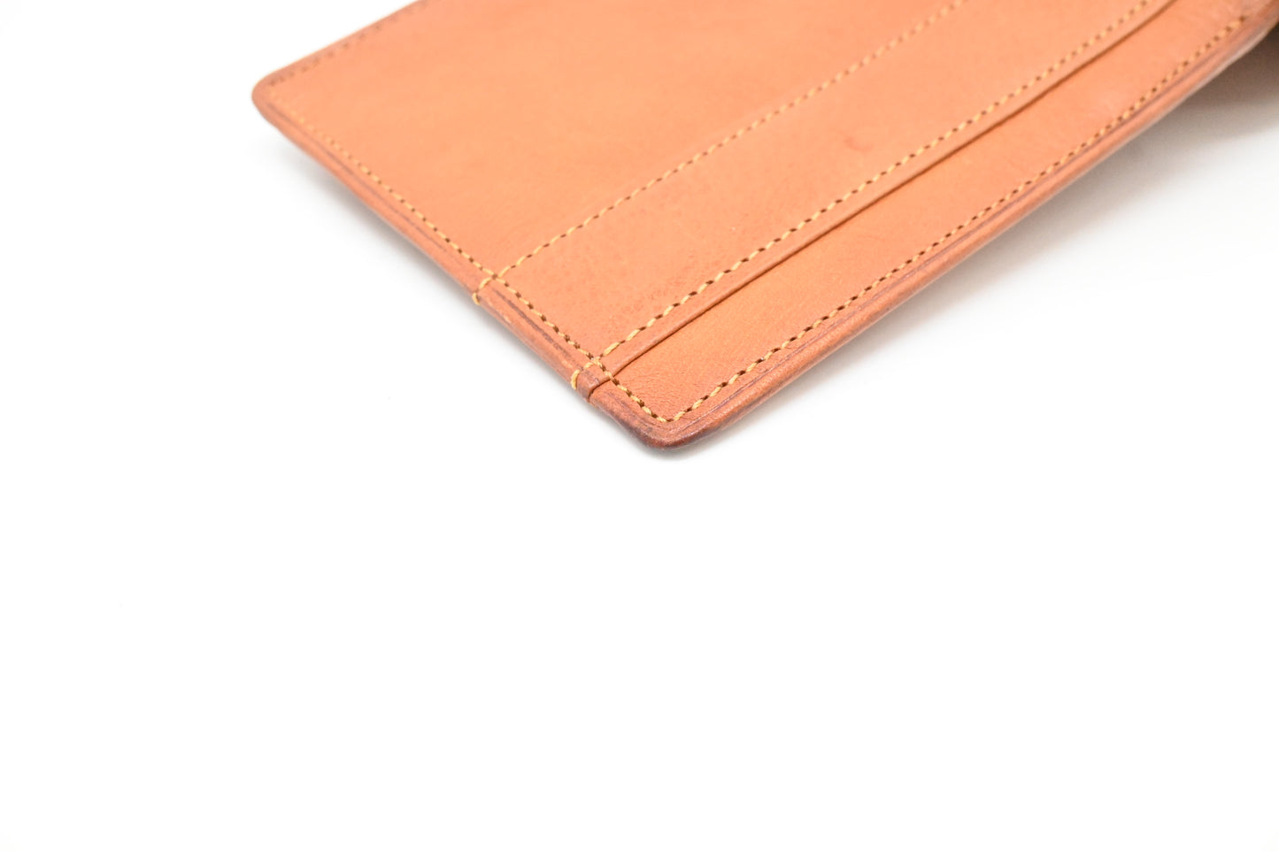 Dior Bifold Wallet in Brown Leather