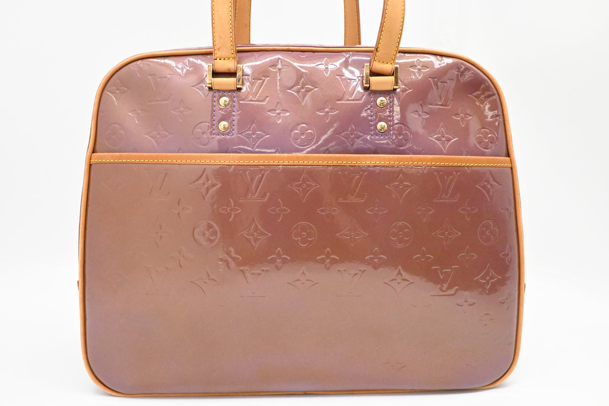Louis Vuitton Sutton in Purple Vernis Leather