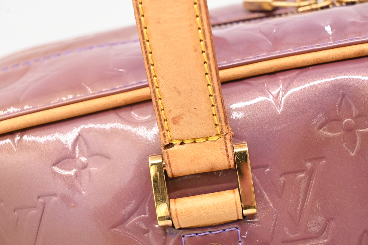 Louis Vuitton Sutton in Purple Vernis Leather