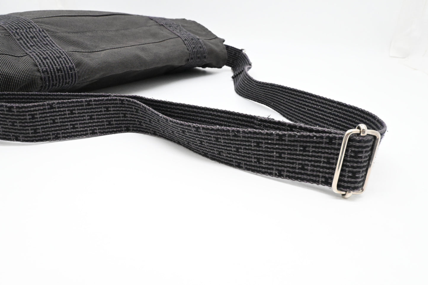 Hermes Bassus Messenger Bag in Gray Herline Canvas