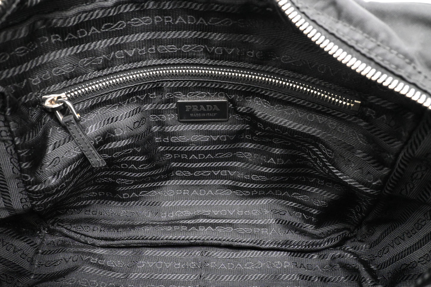 Prada Crossbody in Black Nylon