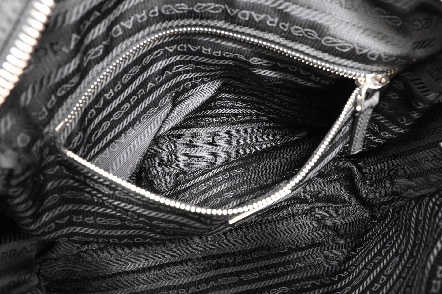 Prada Crossbody in Black Nylon