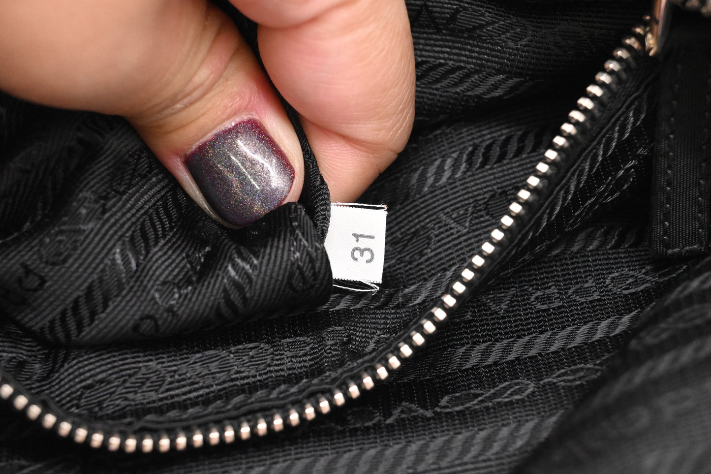 Prada Crossbody in Black Nylon