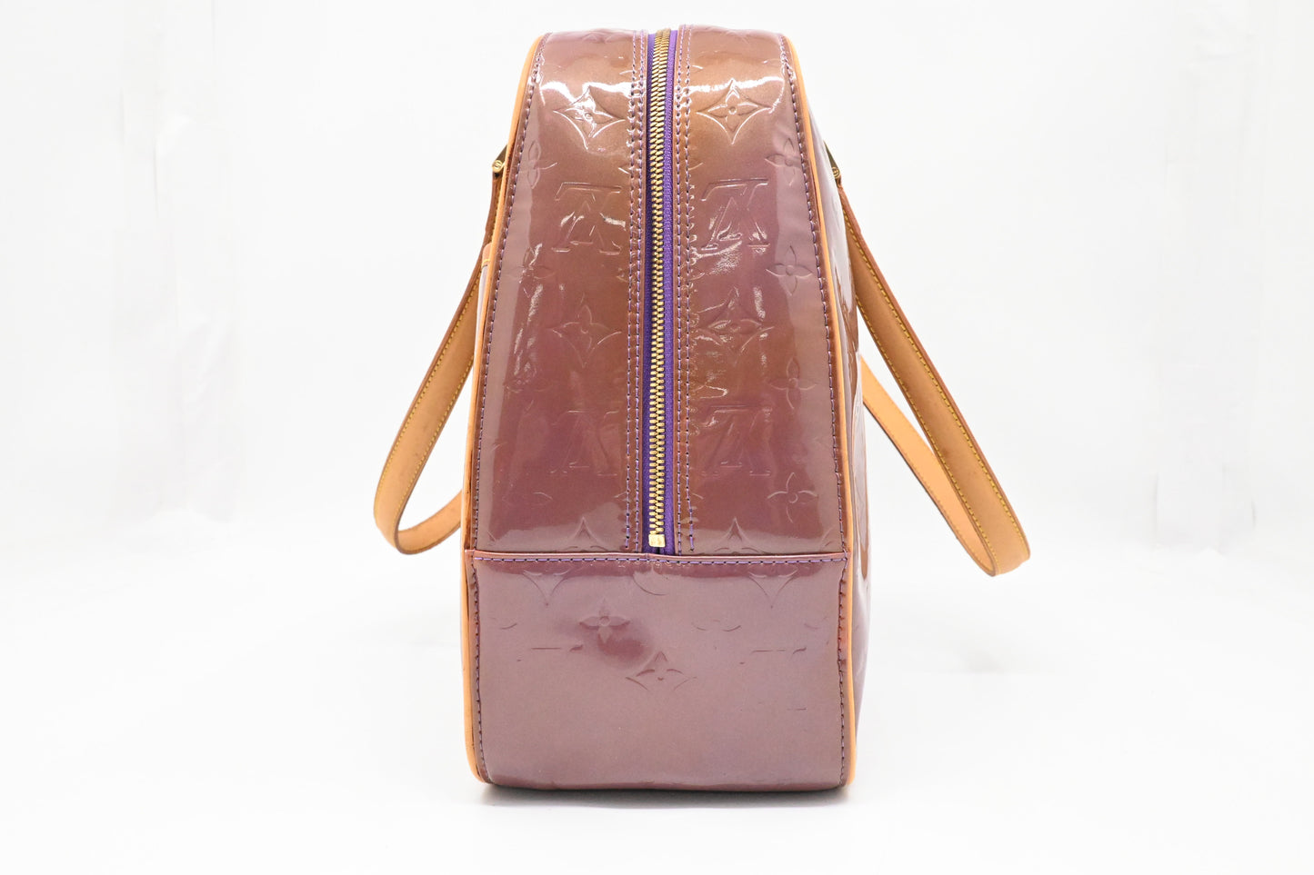 Louis Vuitton Sutton in Purple Vernis Leather