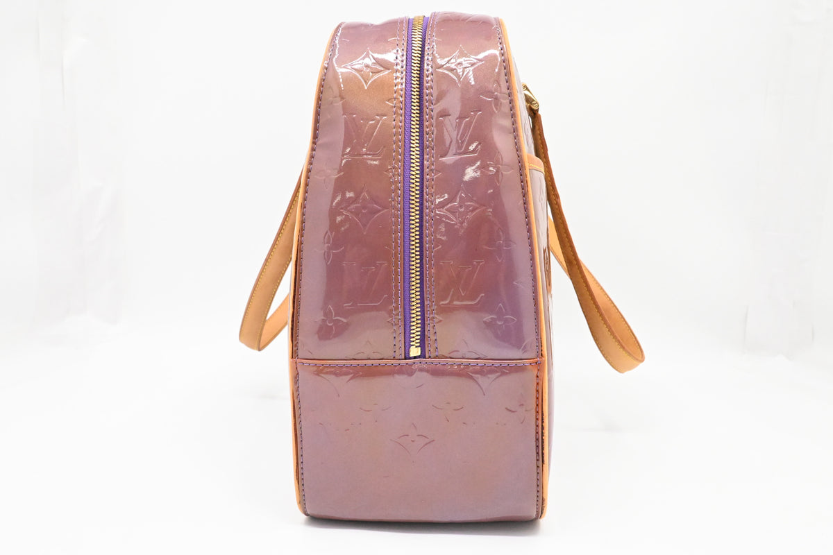 Louis Vuitton Sutton in Purple Vernis Leather