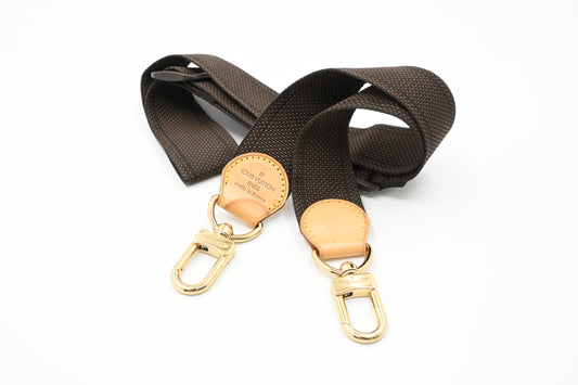 Louis Vuitton Brown Nylon Strap