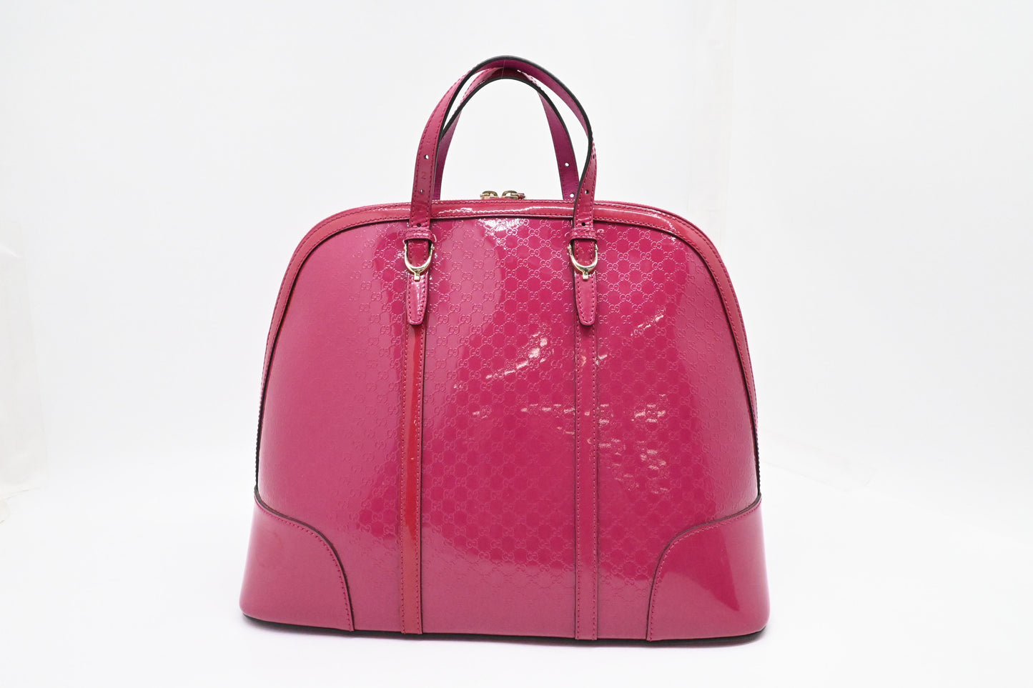 Gucci Nice Dome in Pink Microguccissima Leather