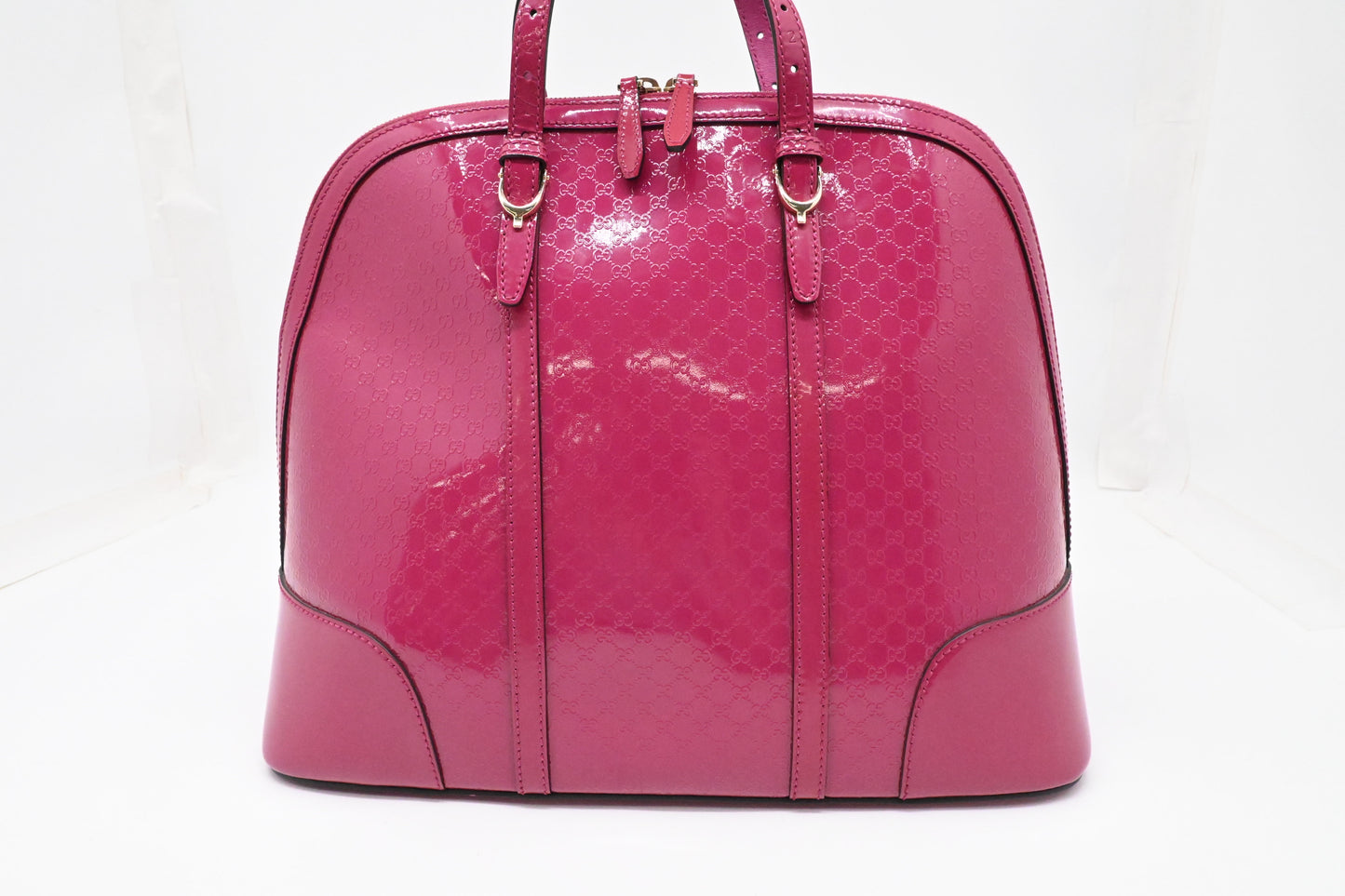 Gucci Nice Dome in Pink Microguccissima Leather