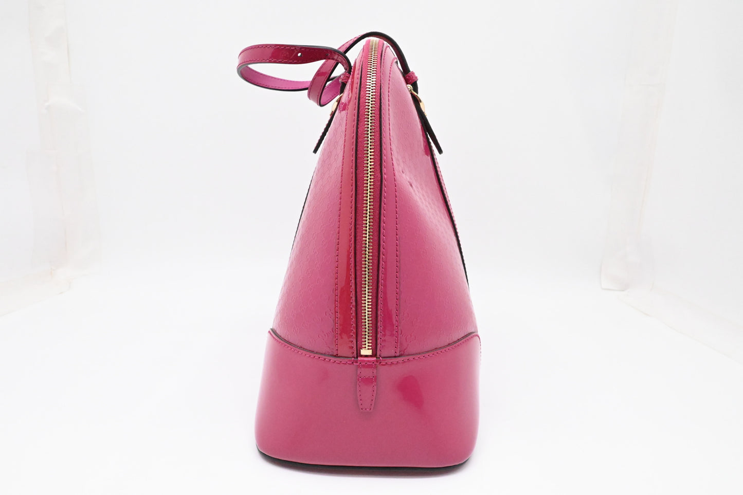 Gucci Nice Dome in Pink Microguccissima Leather