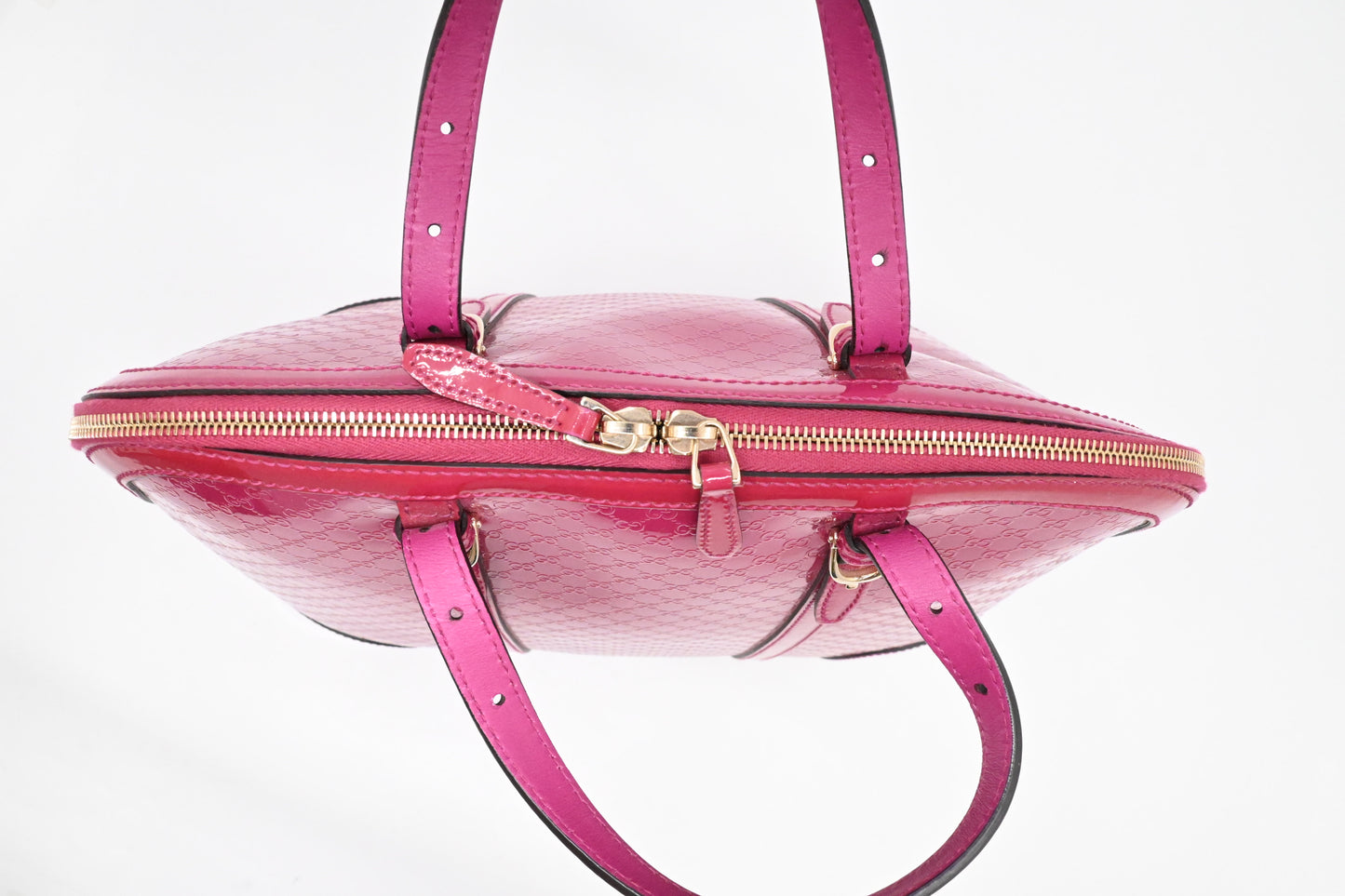 Gucci Nice Dome in Pink Microguccissima Leather
