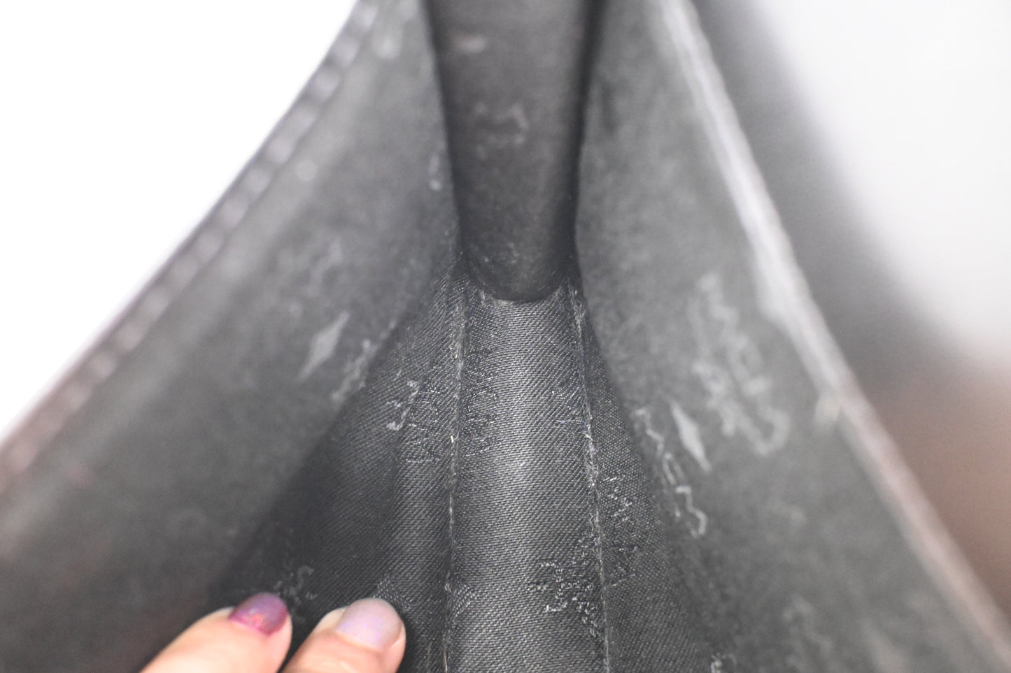 MCM Clutch Bag in Black Visetos Canvas