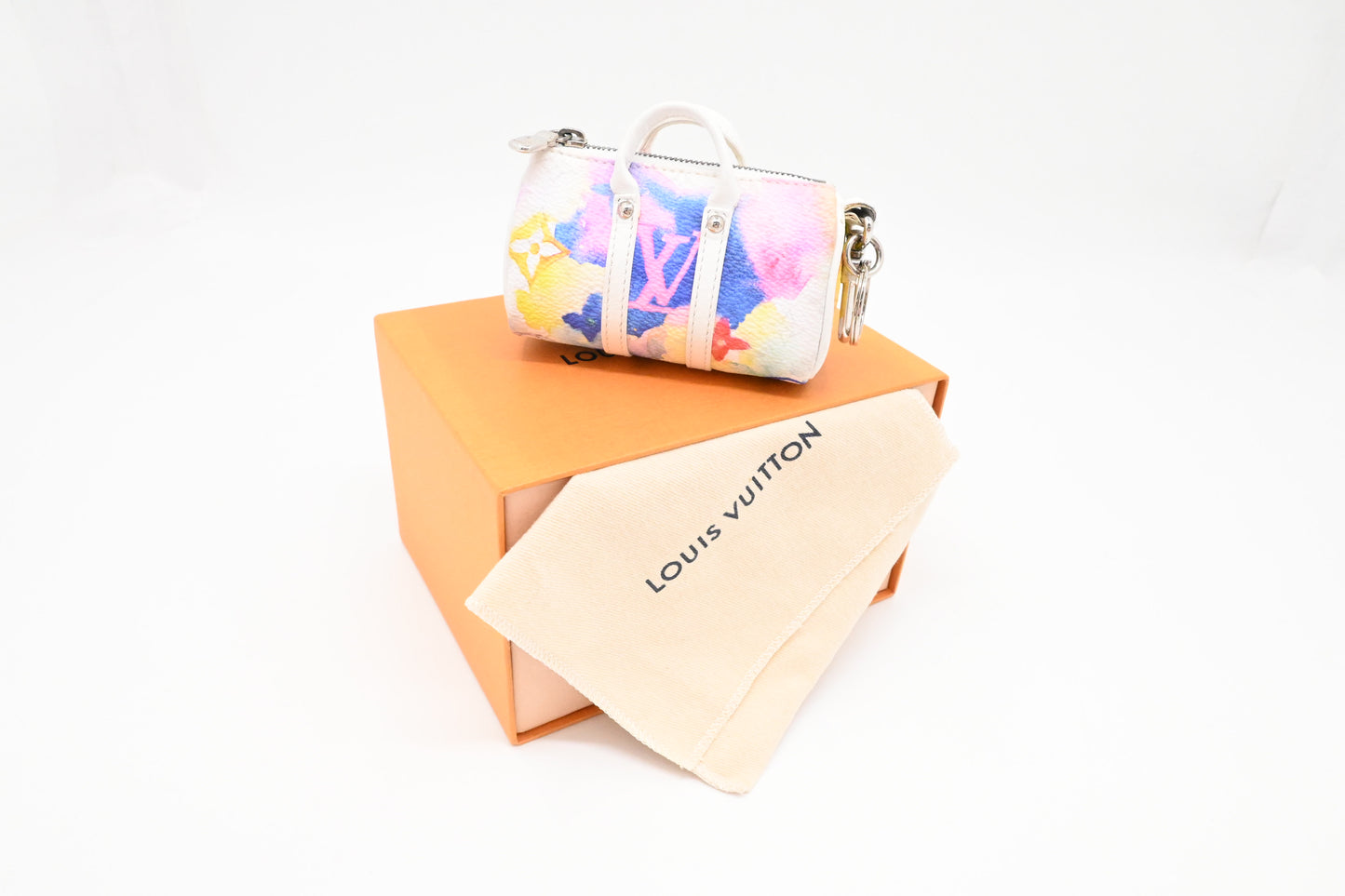 Louis Vuitton Mini Keepall Water Color Bag Charm