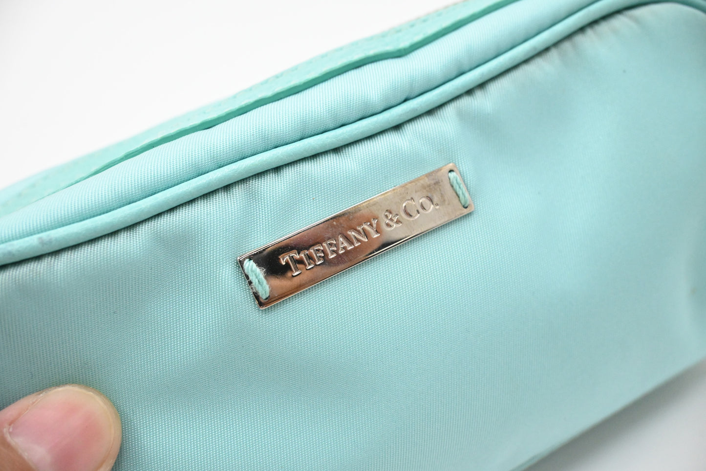 Tiffany & Co. Pouch in Tiffany Blue Nylon