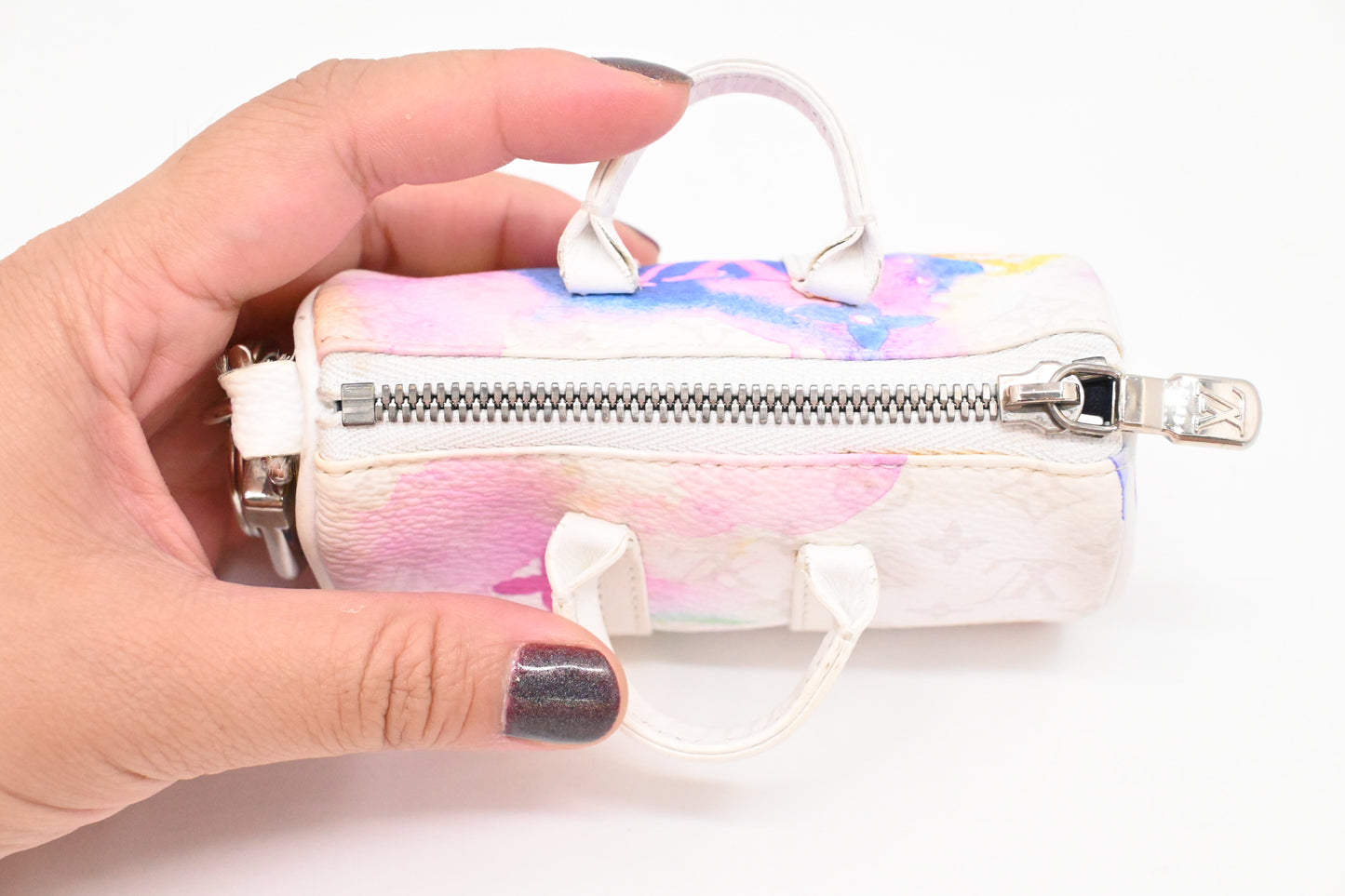 Louis Vuitton Mini Keepall Water Color Bag Charm