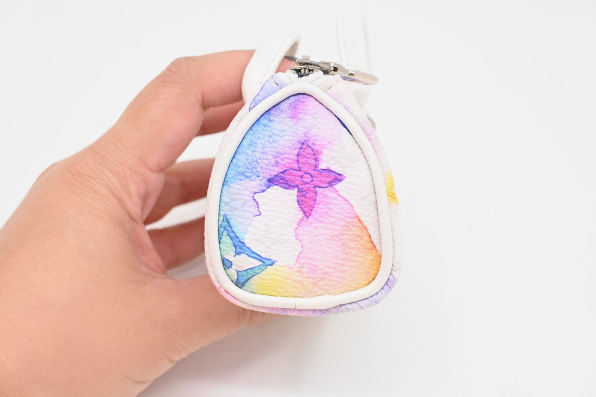 Louis Vuitton Mini Keepall Water Color Bag Charm