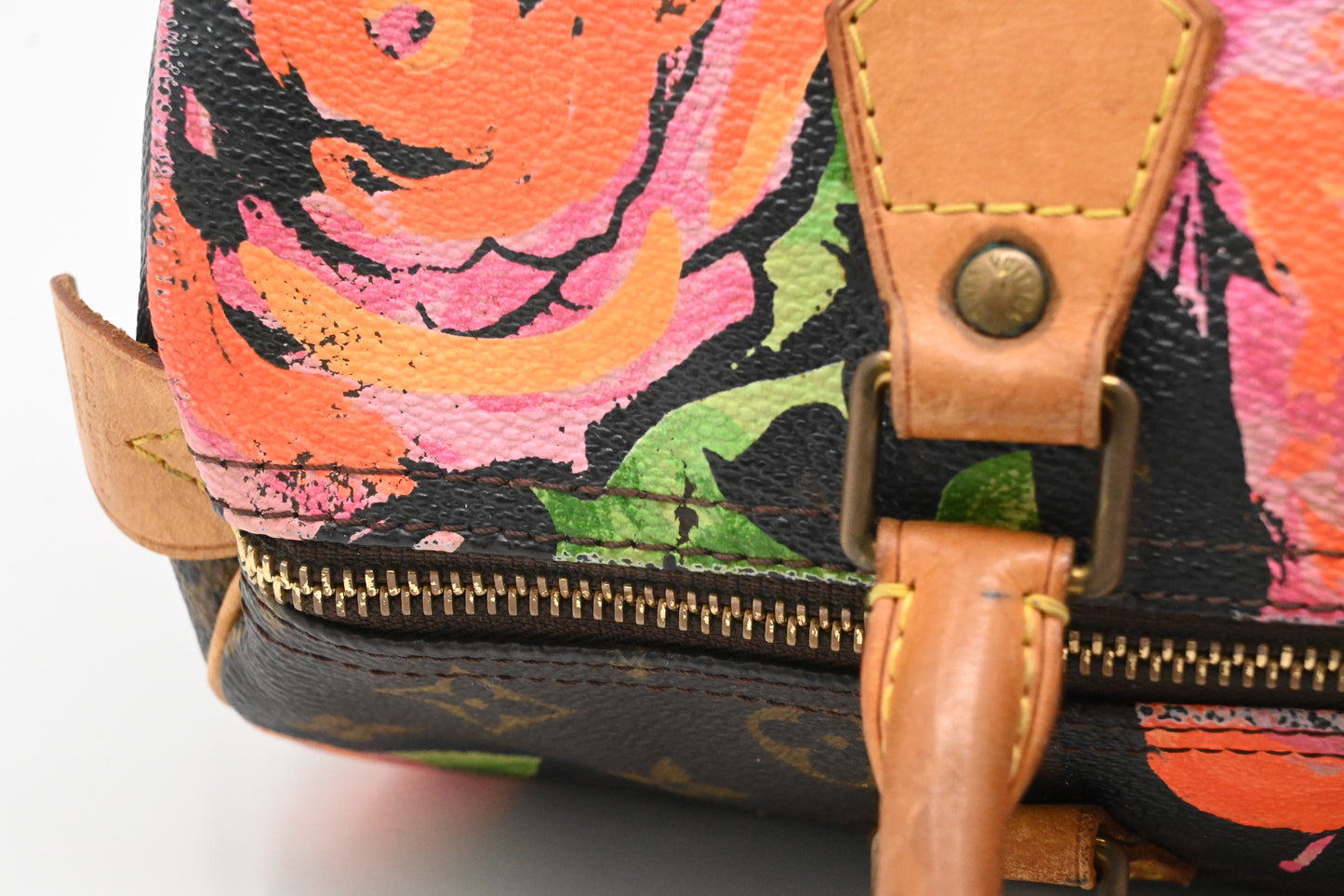 Louis Vuitton x Stephen Sprouse Speedy 30 in Roses Monogram Canvas