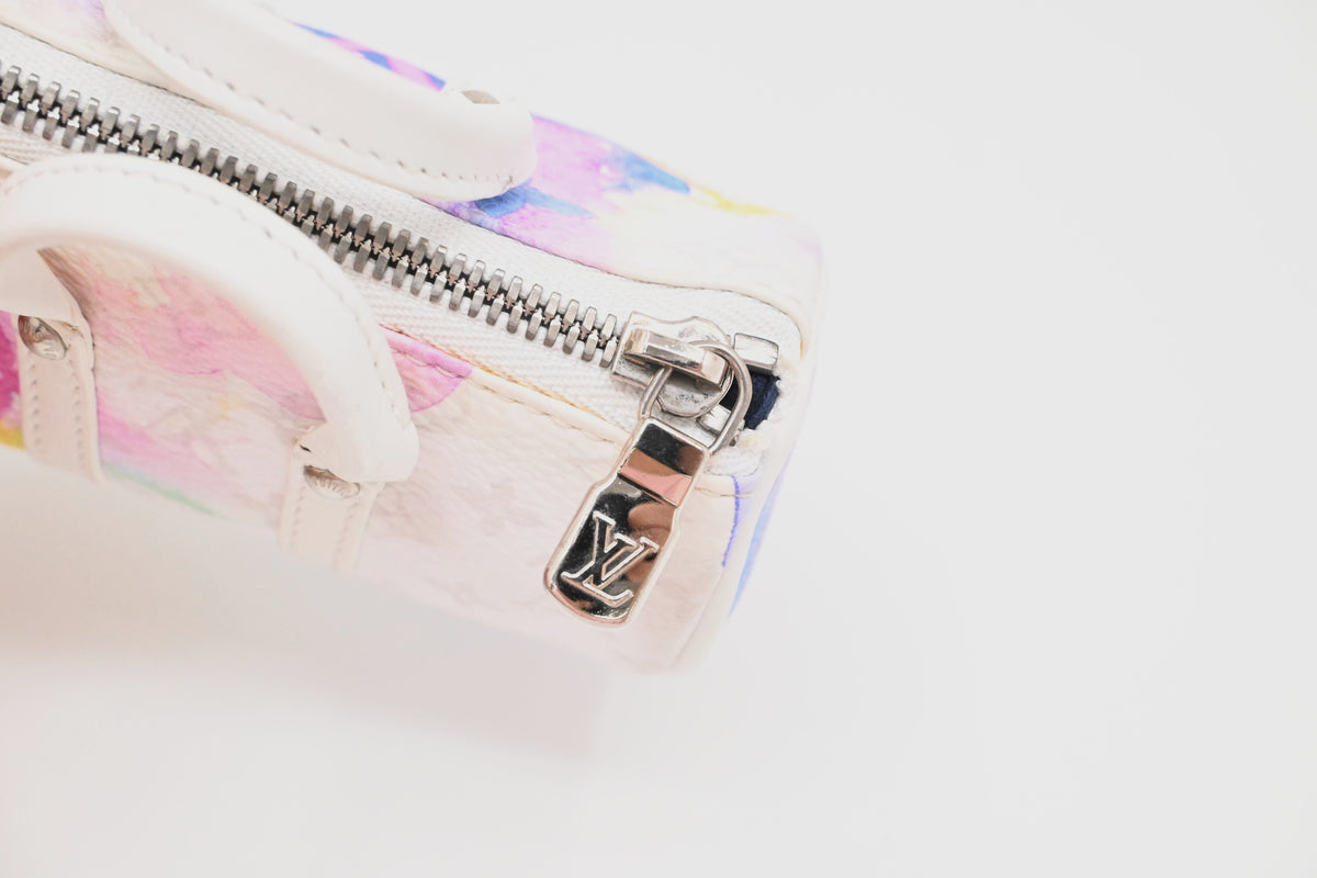 Louis Vuitton Mini Keepall Water Color Bag Charm