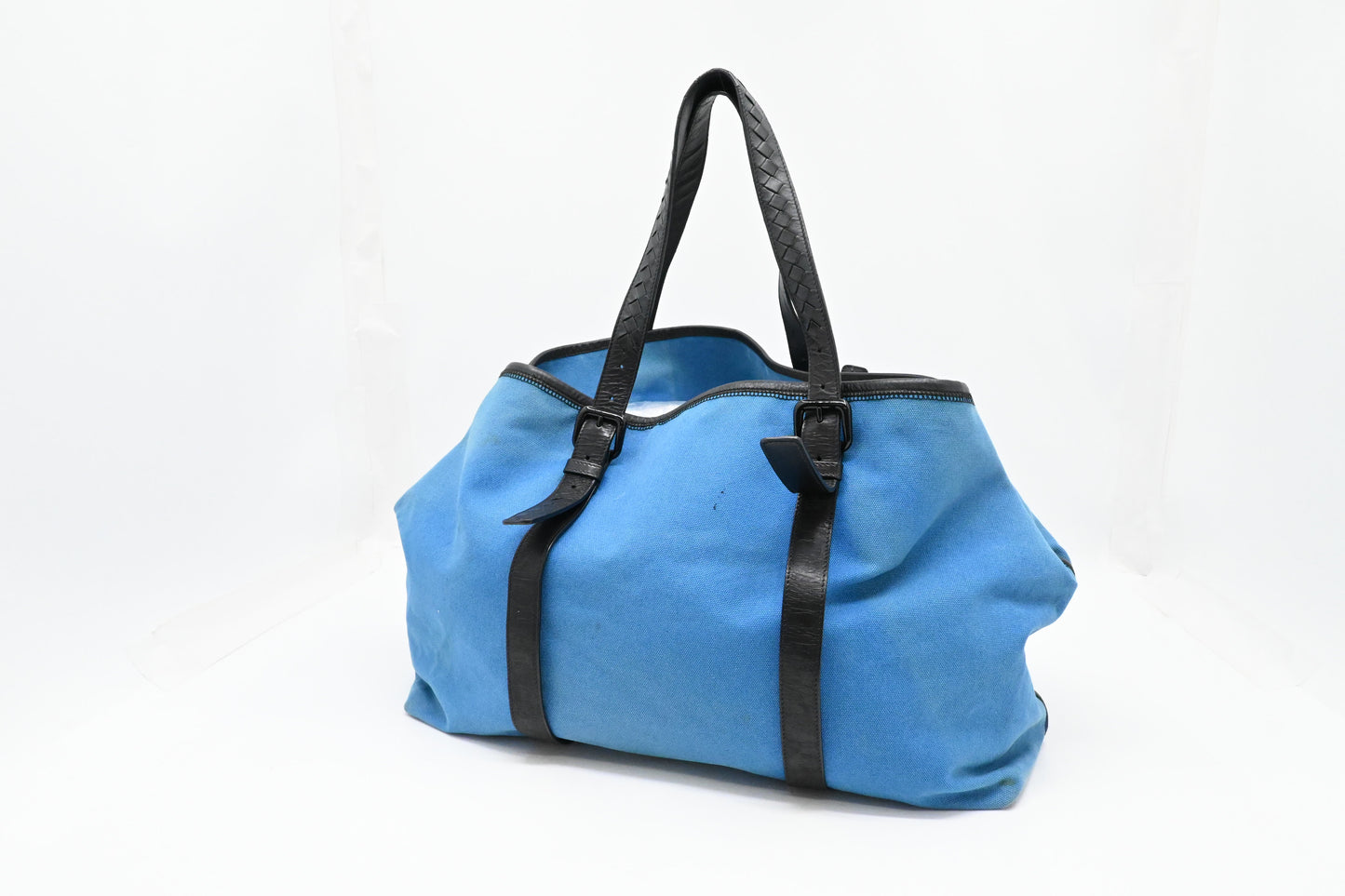Bottega Veneta Large Tote in Blue Canvas