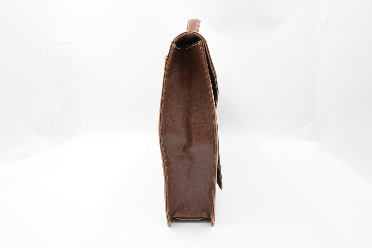 YSL Saint Laurent Business Bag in Brown Leather