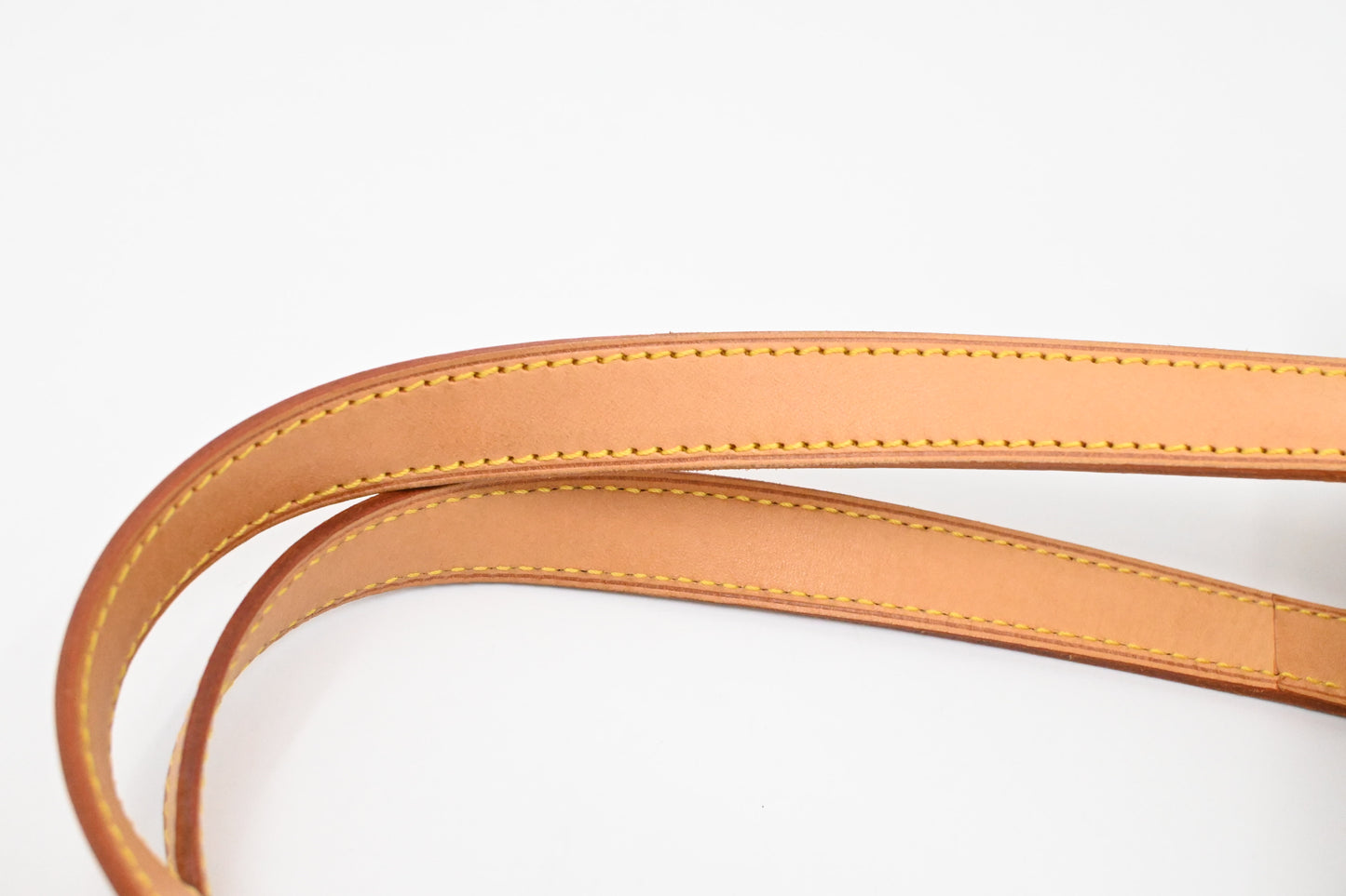 Louis Vuitton Houston in Beige Vernis Leather