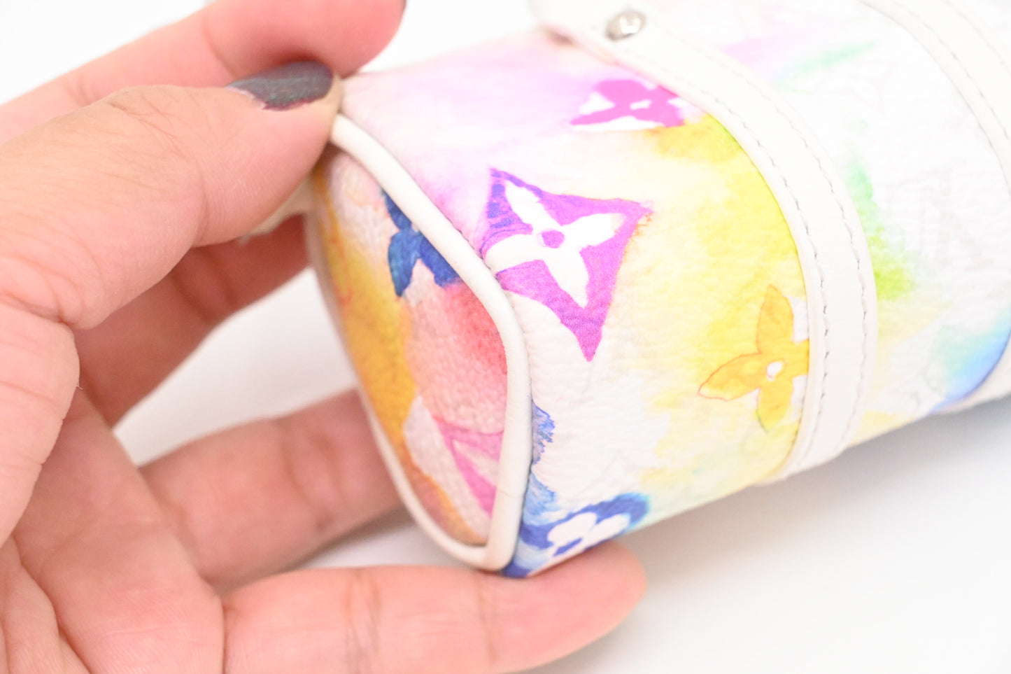Louis Vuitton Mini Keepall Water Color Bag Charm