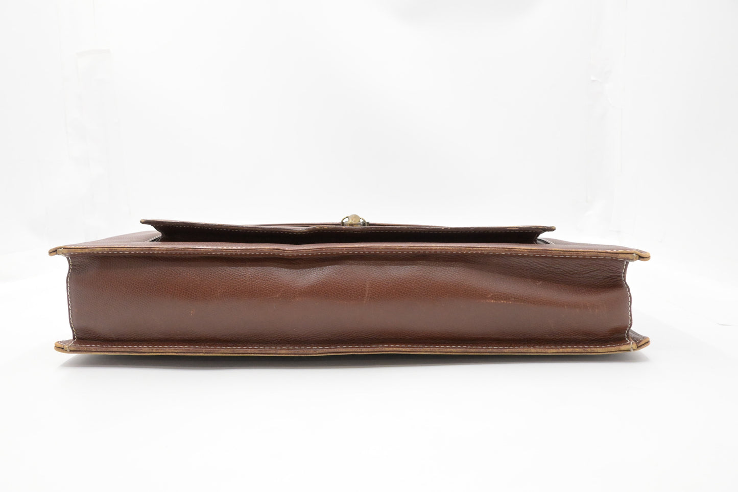 YSL Saint Laurent Business Bag in Brown Leather