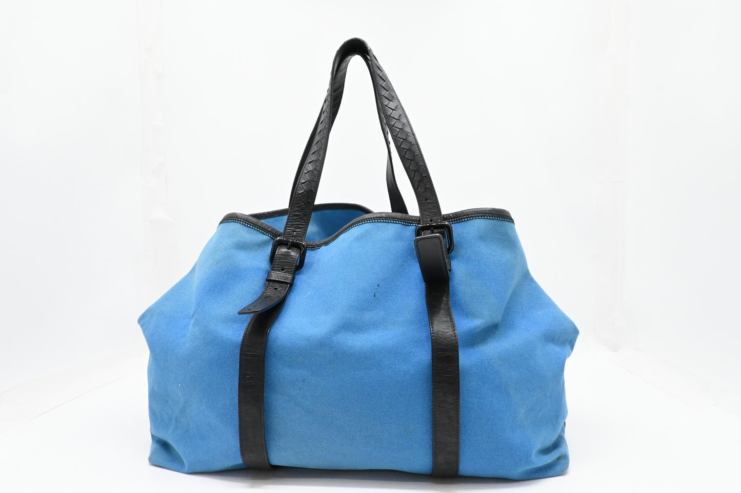 Bottega Veneta Large Tote in Blue Canvas