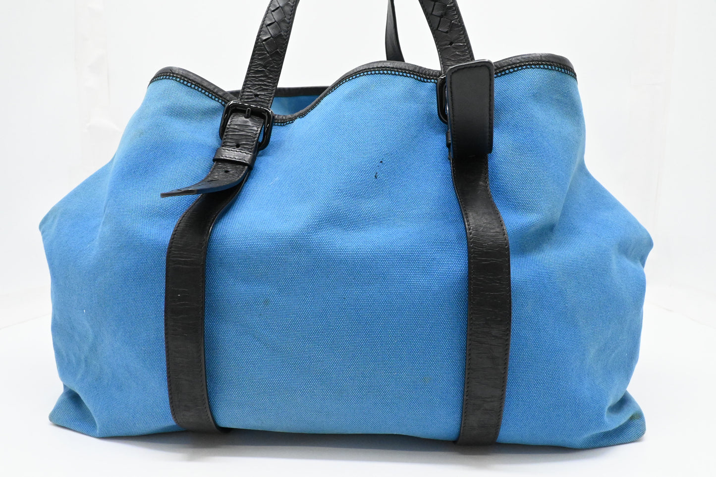 Bottega Veneta Large Tote in Blue Canvas