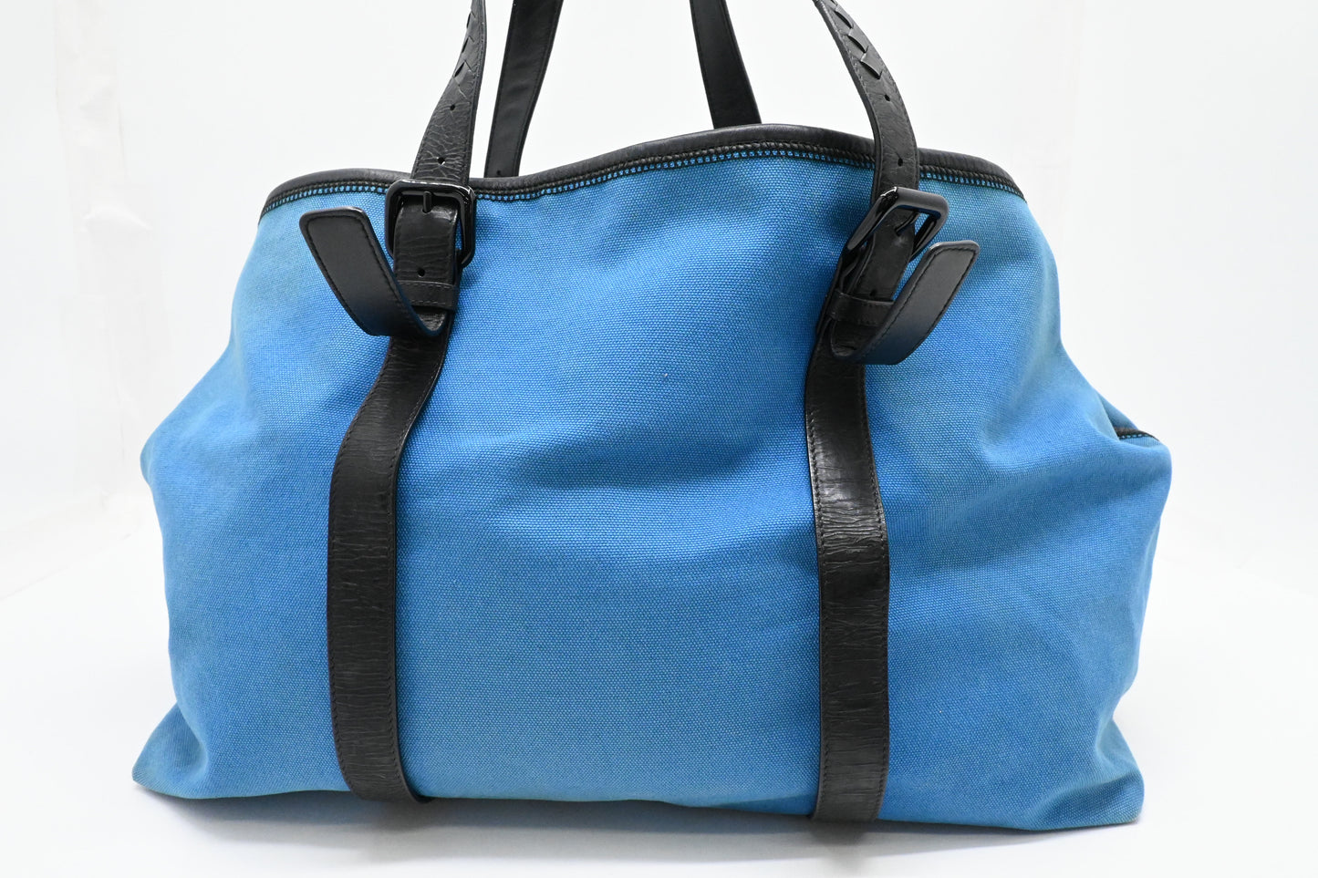 Bottega Veneta Large Tote in Blue Canvas