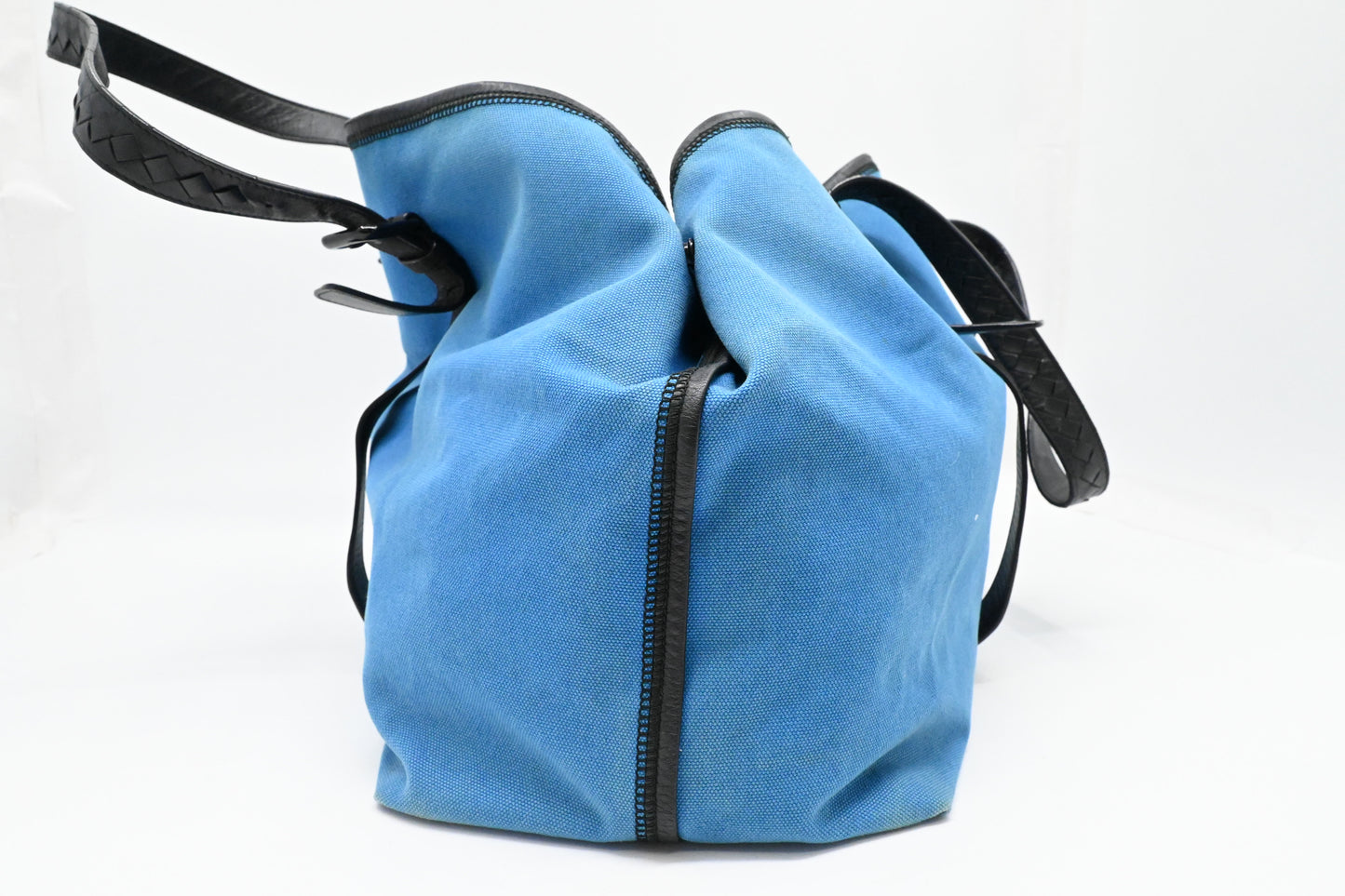 Bottega Veneta Large Tote in Blue Canvas