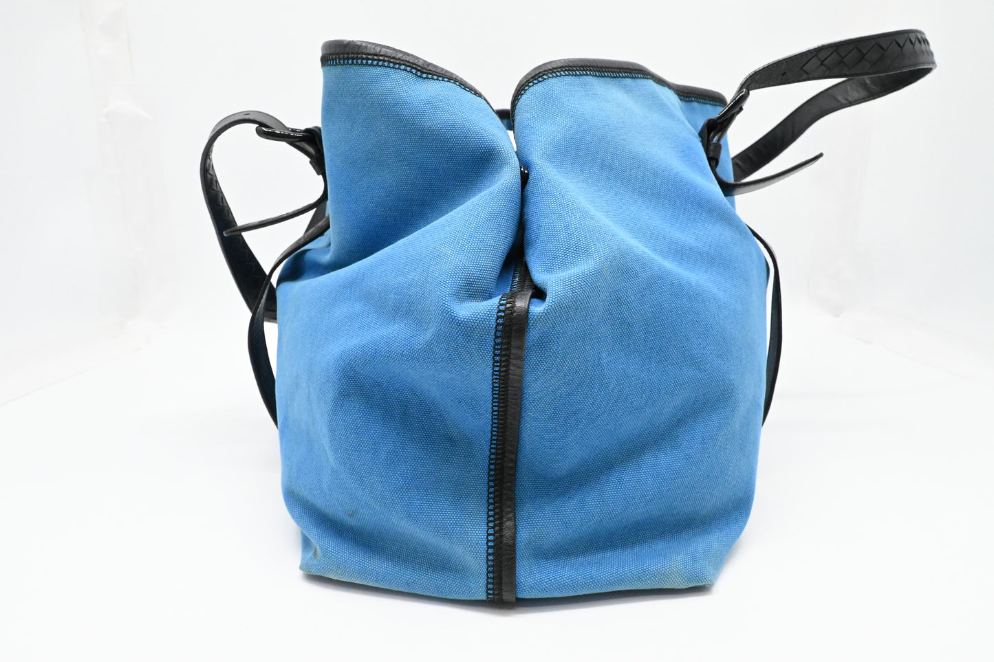 Bottega Veneta Large Tote in Blue Canvas