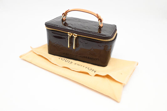 Louis Vuitton Jewelry Case in Amarante Vernis