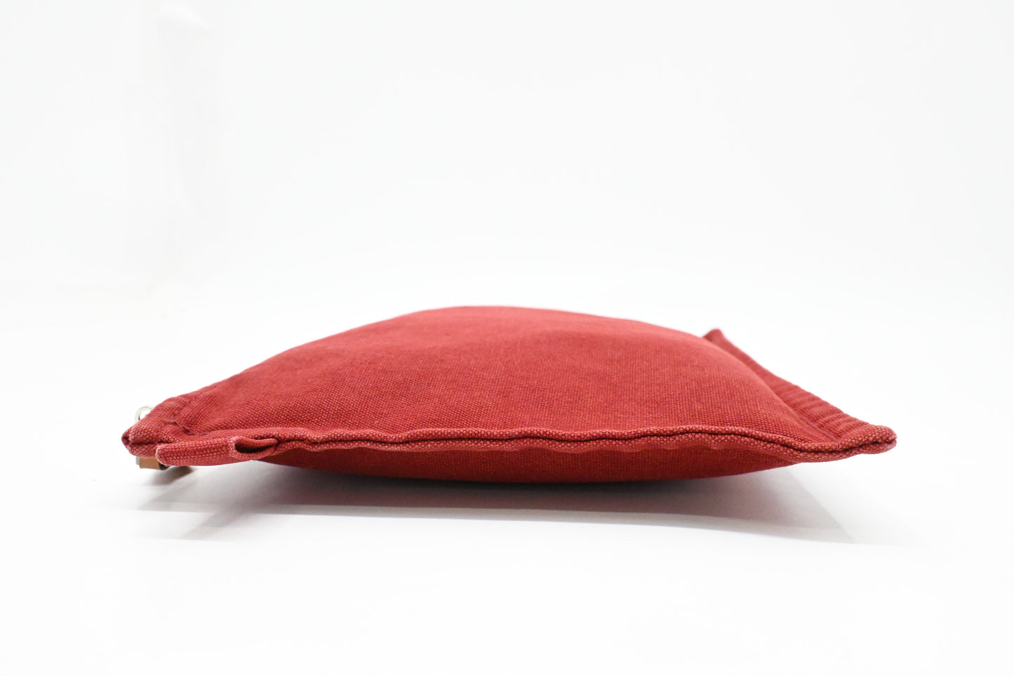 Hermes L'échappée Belle 2009 Pouch in Red Canvas