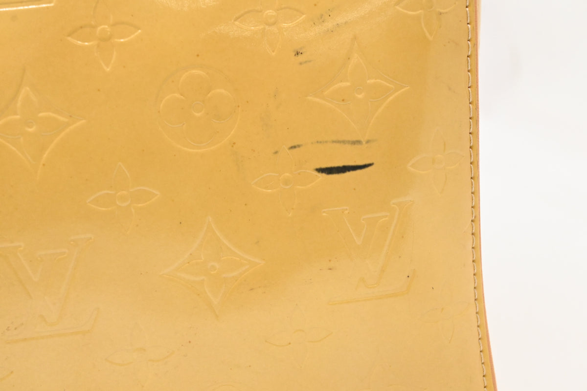 Louis Vuitton Keepall 45 in Yellow Vernis Leather