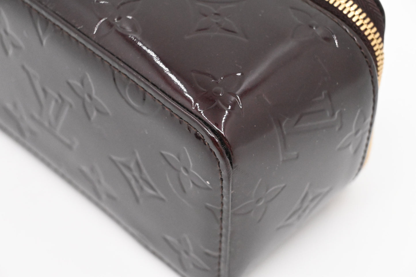 Louis Vuitton Jewelry Case in Amarante Vernis