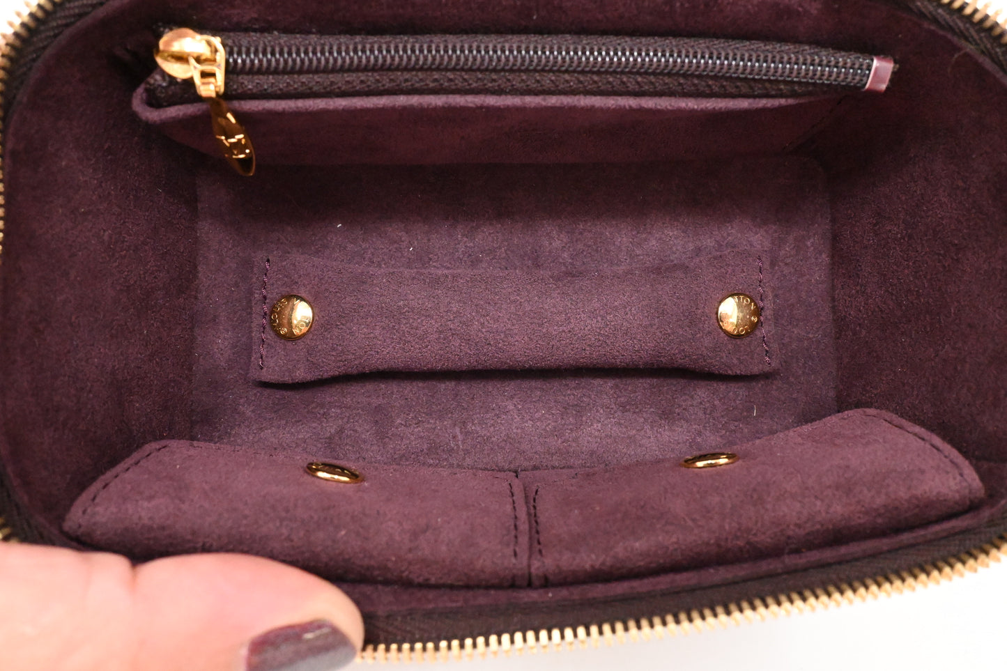 Louis Vuitton Jewelry Case in Amarante Vernis