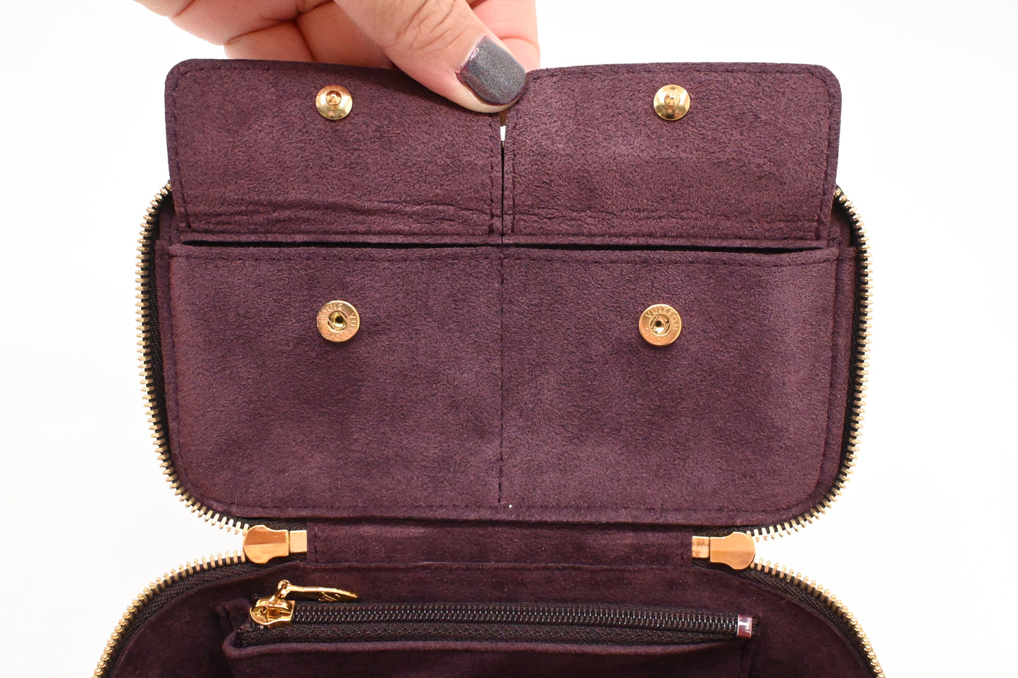 Louis Vuitton Jewelry Case in Amarante Vernis