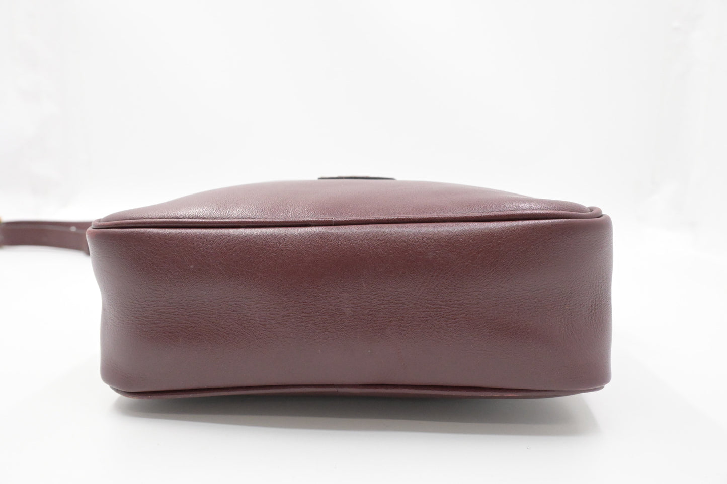 Cartier Crossbody Bag in Burgundy Leather