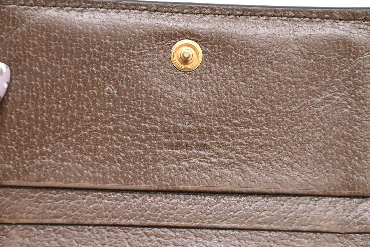 Gucci Card Case Wallet in GG Supreme Canvas