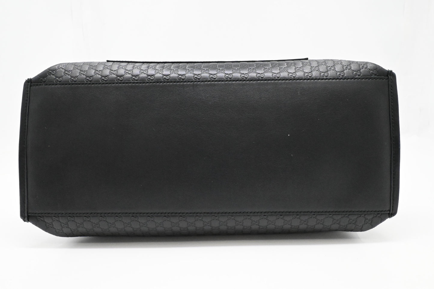 Gucci Handbag in Black Microguccissima Leather