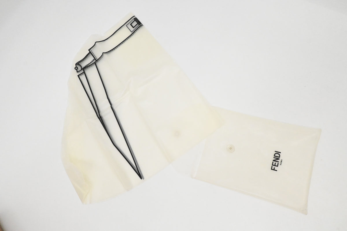 Fendi Medium Peekaboo in Beige Leather