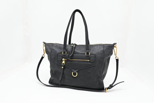 Louis Vuitton Lumineuse PM in Navy Blue Empreinte Leather