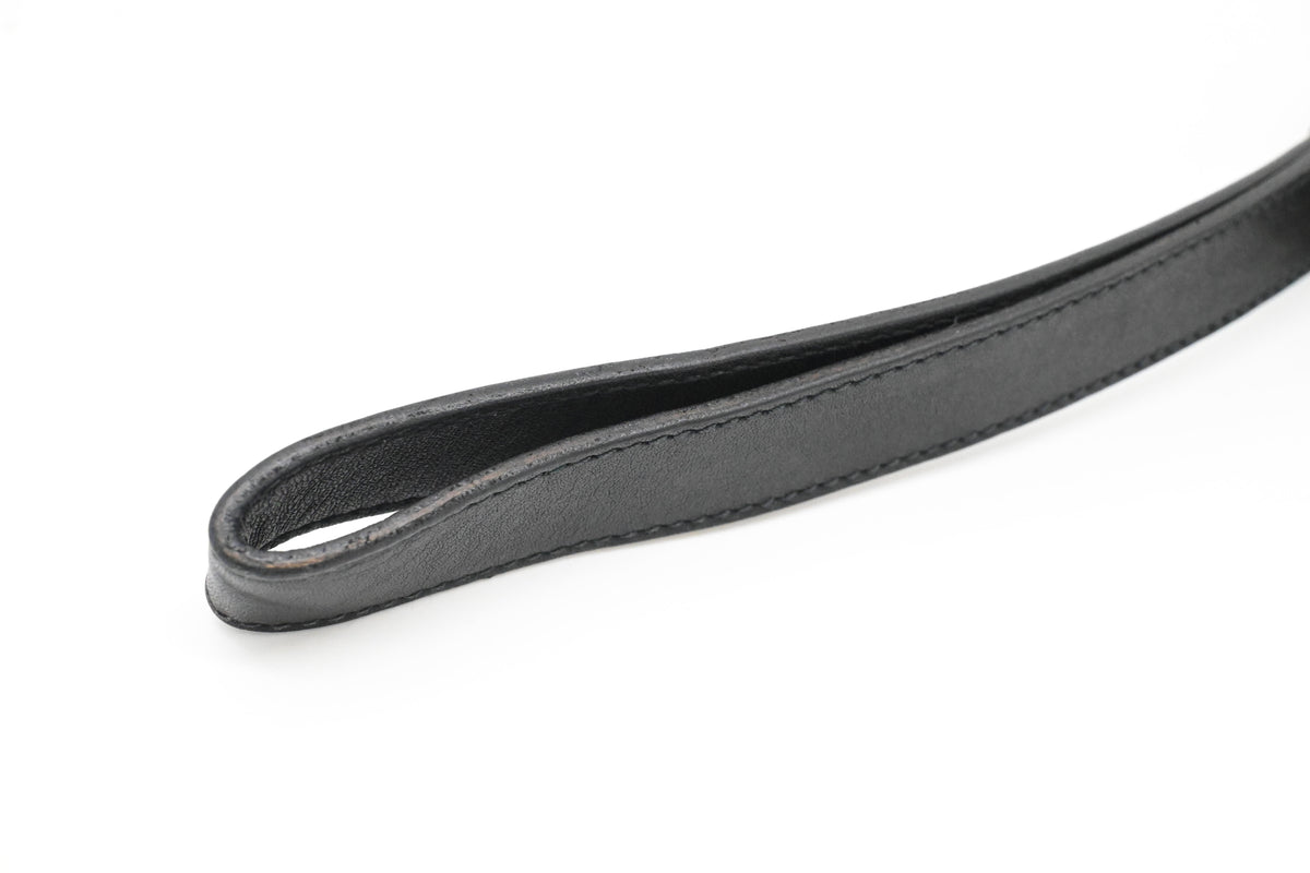 Celine Wristlet in Black Leather
