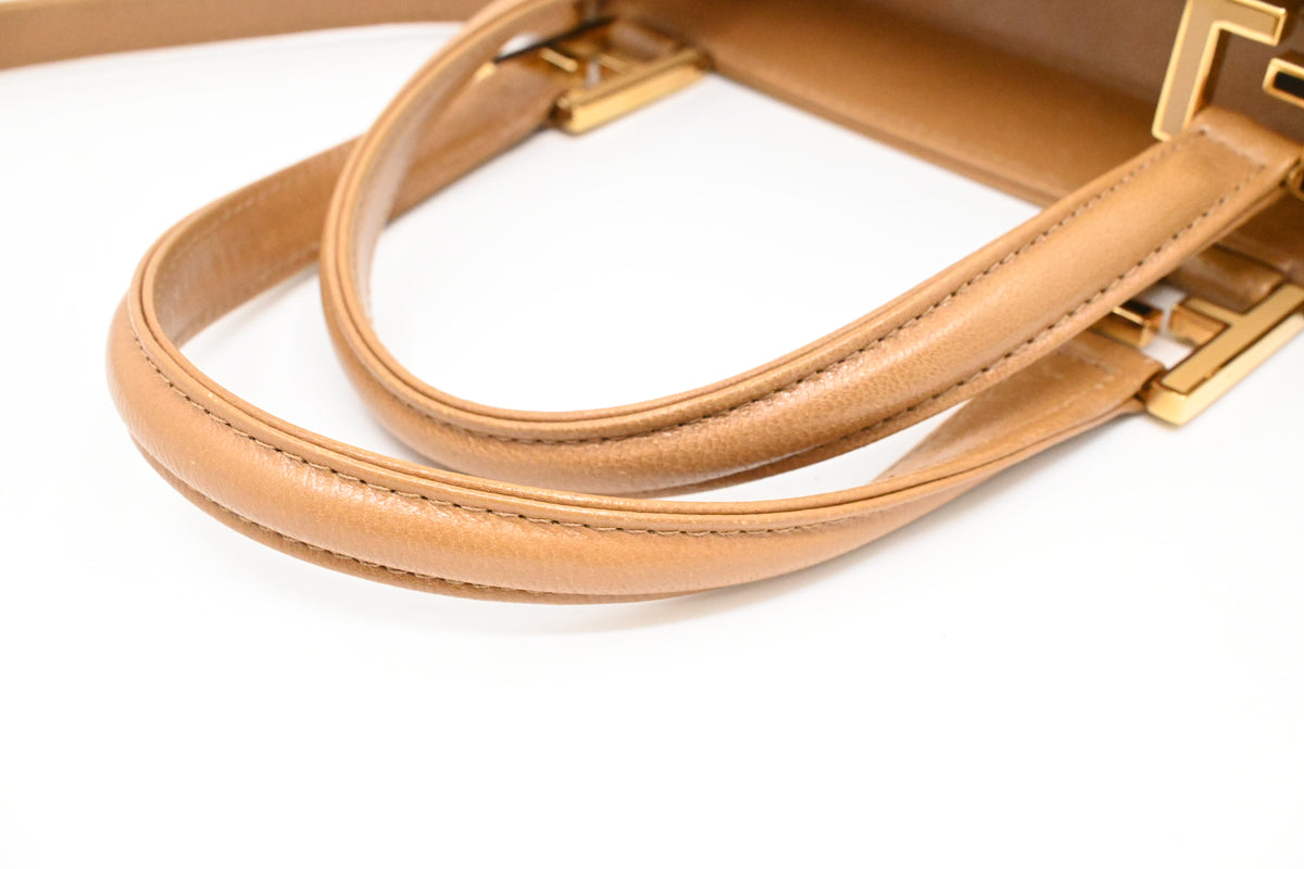 Fendi Two ways Bag in Brown Leather