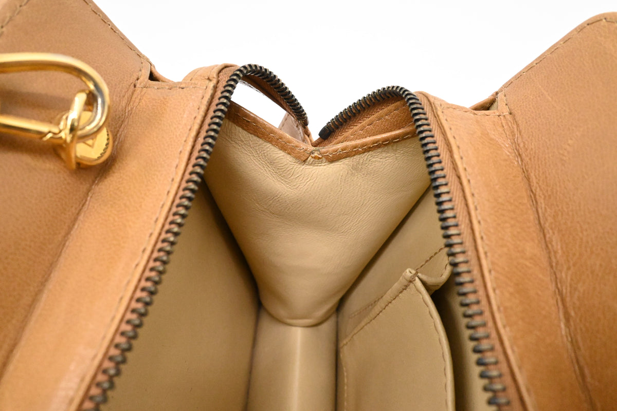 Fendi Two ways Bag in Brown Leather
