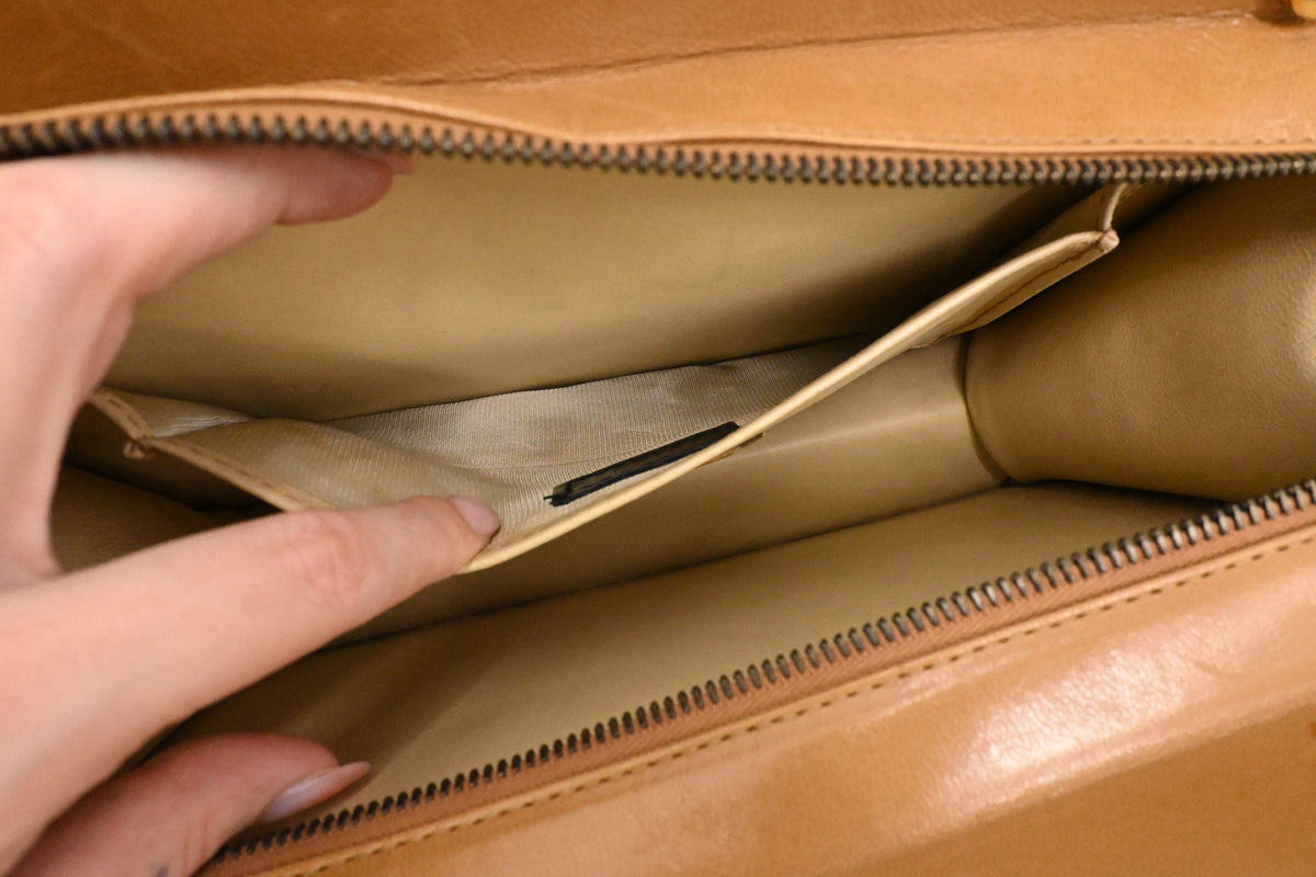 Fendi Two ways Bag in Brown Leather