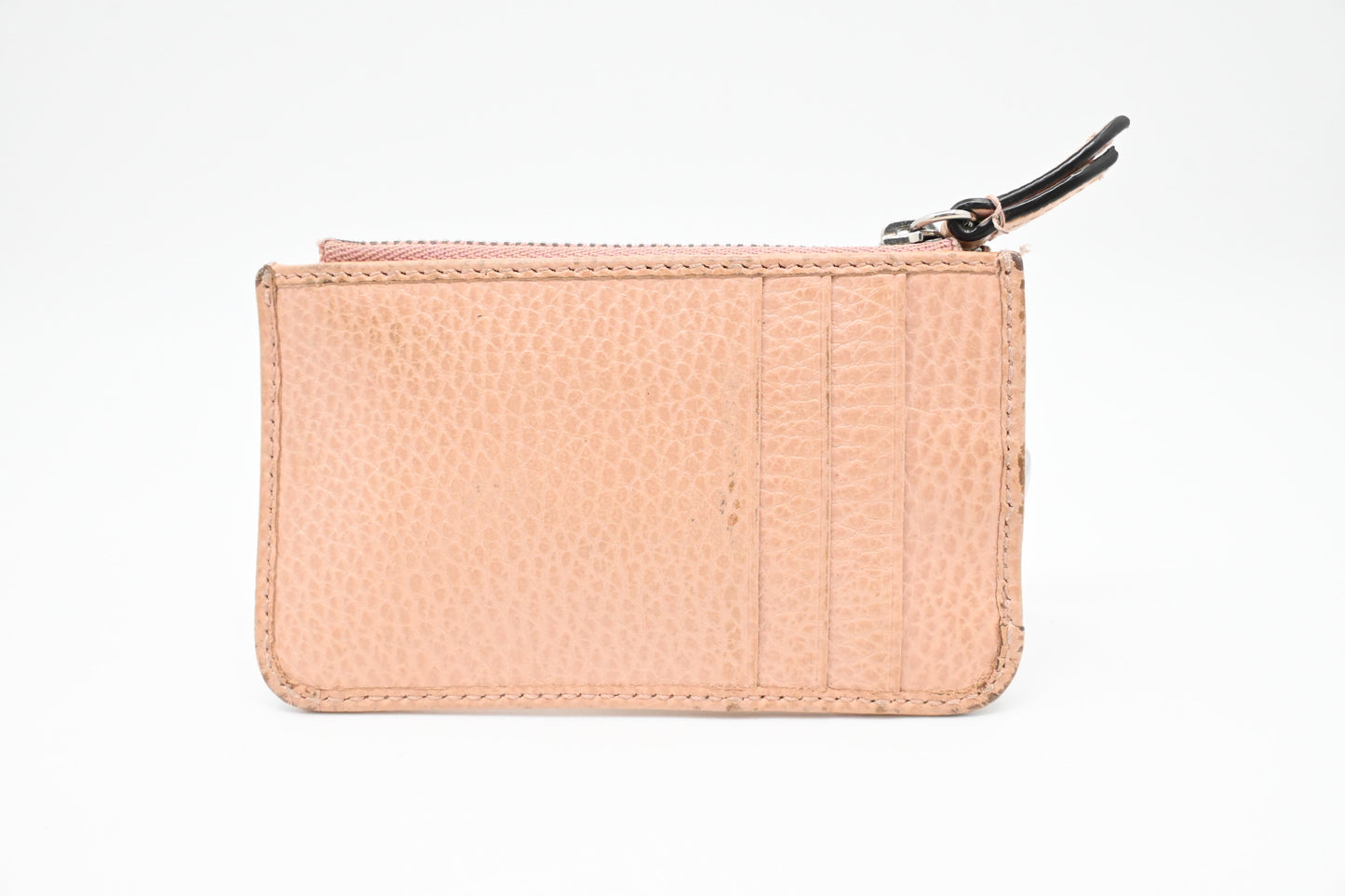 Gucci Card Case in Pink Leather